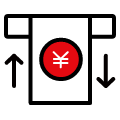 入金・出金する